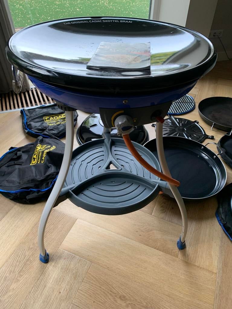Cadac Skottelbraai met diverse accessoires, Ophalen of Verzenden, Gebruikt