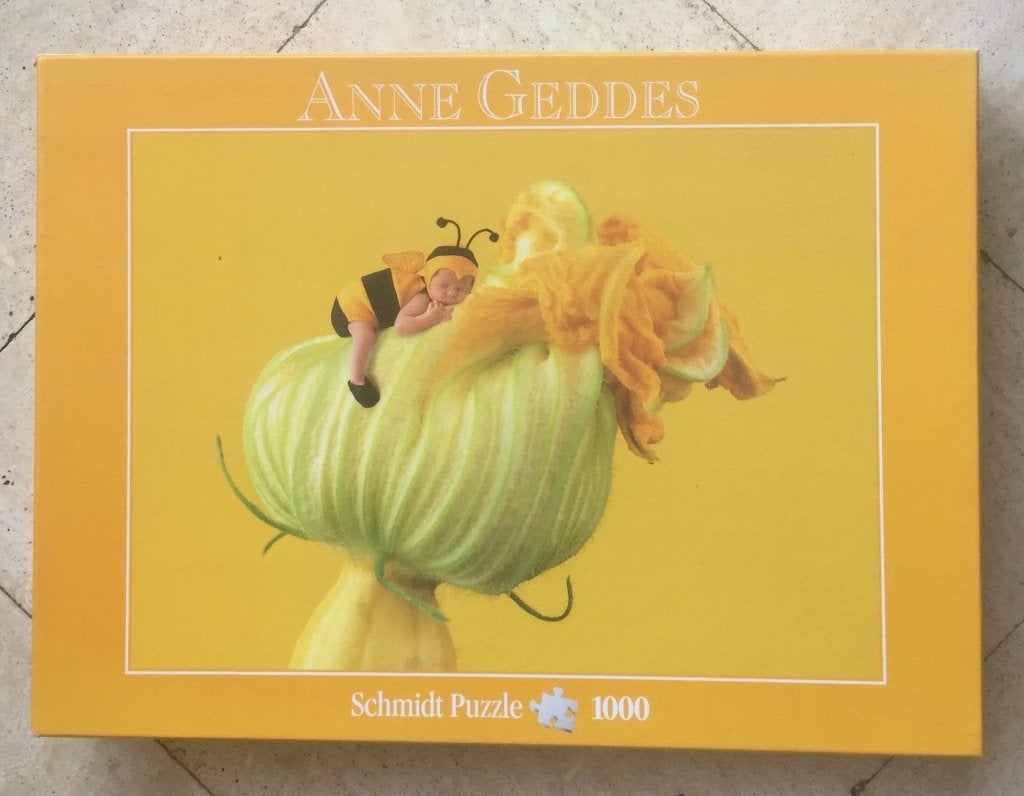 Puzzel van 1000 stukjes in doos, Ophalen, 500 t/m 1500 stukjes, Zo goed als nieuw, Legpuzzel