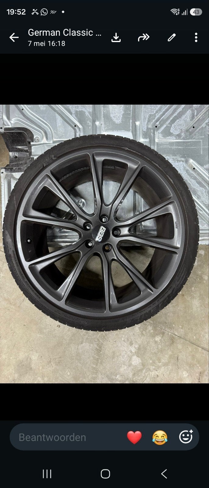 BBS Velgen 22 inch 5x120 voor BMW X5, Auto-onderdelen, Banden en Velgen, Overige, Gebruikt, Overige, Banden en Velgen