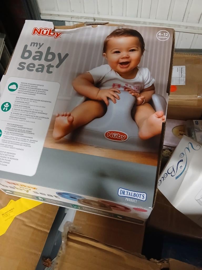 Nûby My Baby Seat - Comfortabele Babyzitje, Kinderen en Baby's, Kinderstoelen, Ophalen, Nieuw, Overige typen