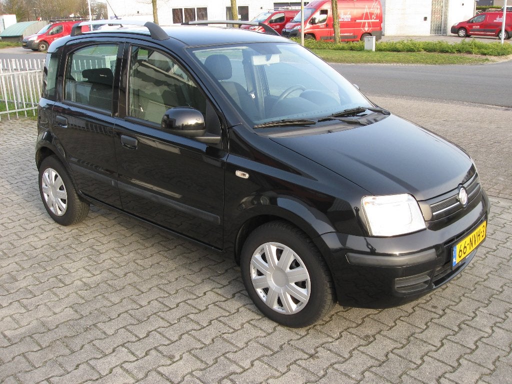 Fiat Panda 1.2 Edizione Cool , Airco!!, NL Auto, Auto's, 1242 cc, Zwart, Origineel Nederlands, Bedrijf