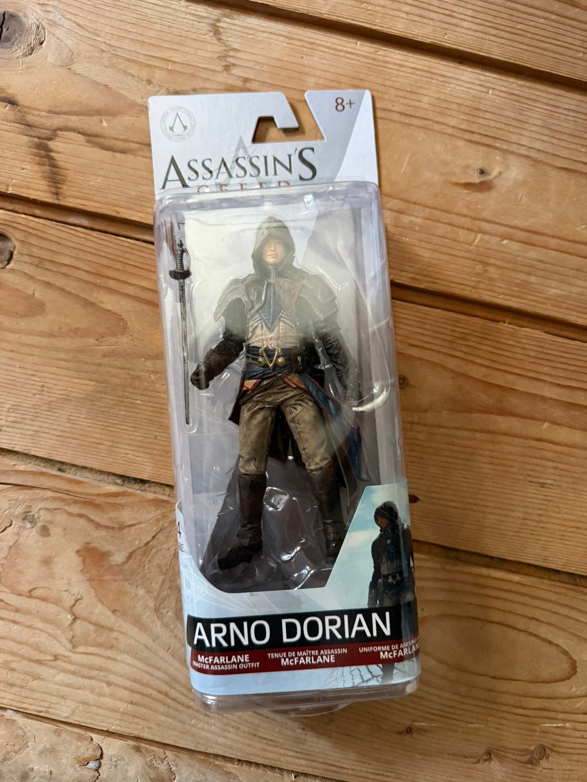 Assassin’s Creed Unity Arno Dorian Mcfarlane figure, Ophalen of Verzenden, Zo goed als nieuw