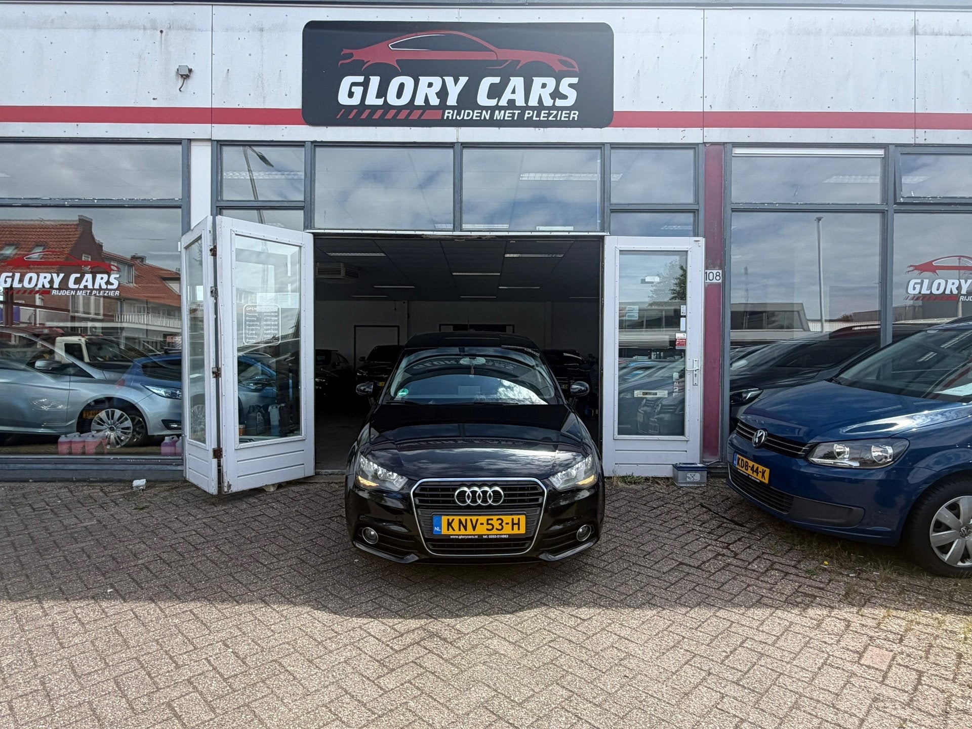 Audi A1 SPORTBACK 1.4 TFSI Pro Line S ACHTER PDC-NAVI-ANDROI, Voorwielaandrijving, Euro 5, Stof, Zwart
