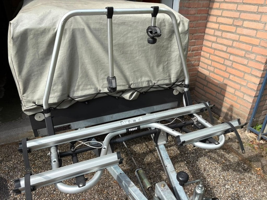 Thule Superb Grey fietsendrager voor dissel montage, Ophalen, Gebruikt, Fietsendrager-accessoire, 2 fietsen