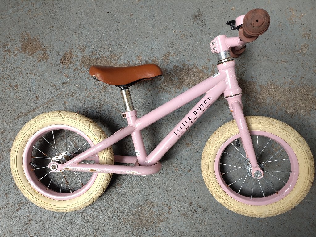 kinderfiets, Fietsen en Brommers, Fietsen | Kinderfietsjes, Ophalen, Gebruikt, Minder dan 16 inch, Little Dutch