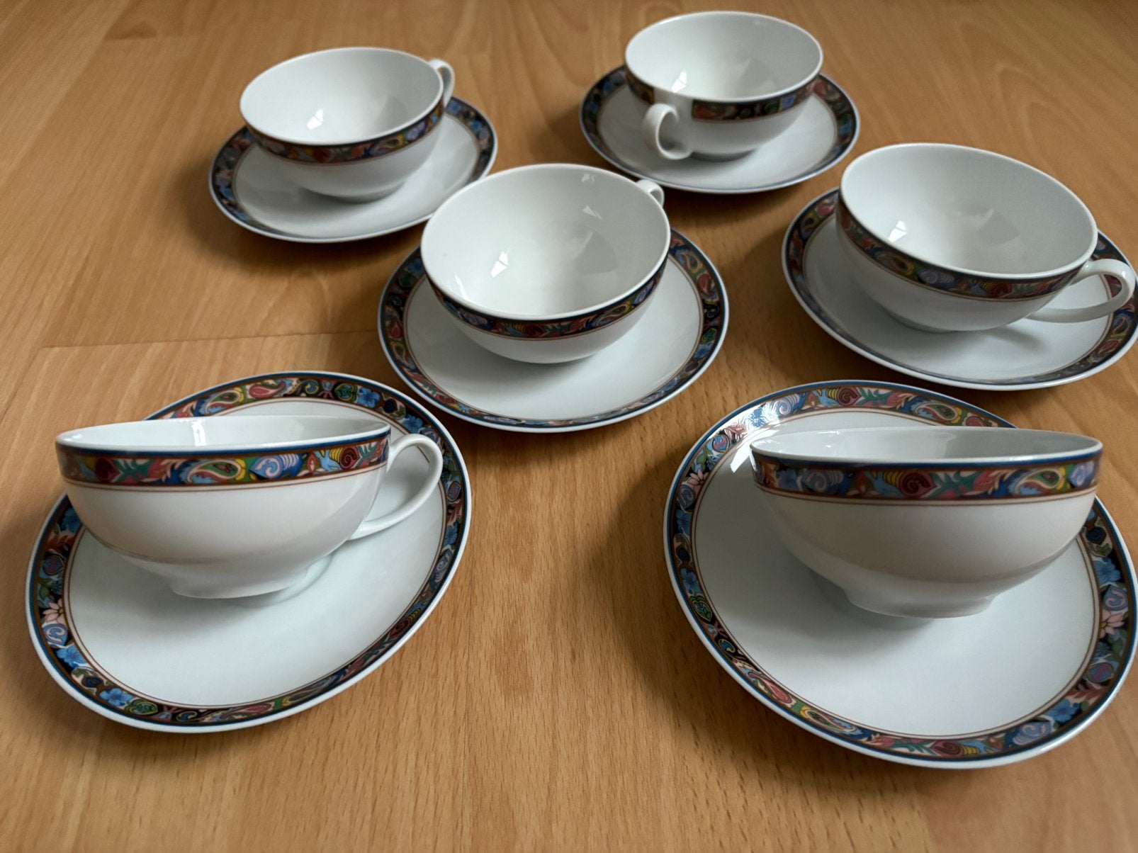 6x Kronester Bavaria servies, Ophalen of Verzenden