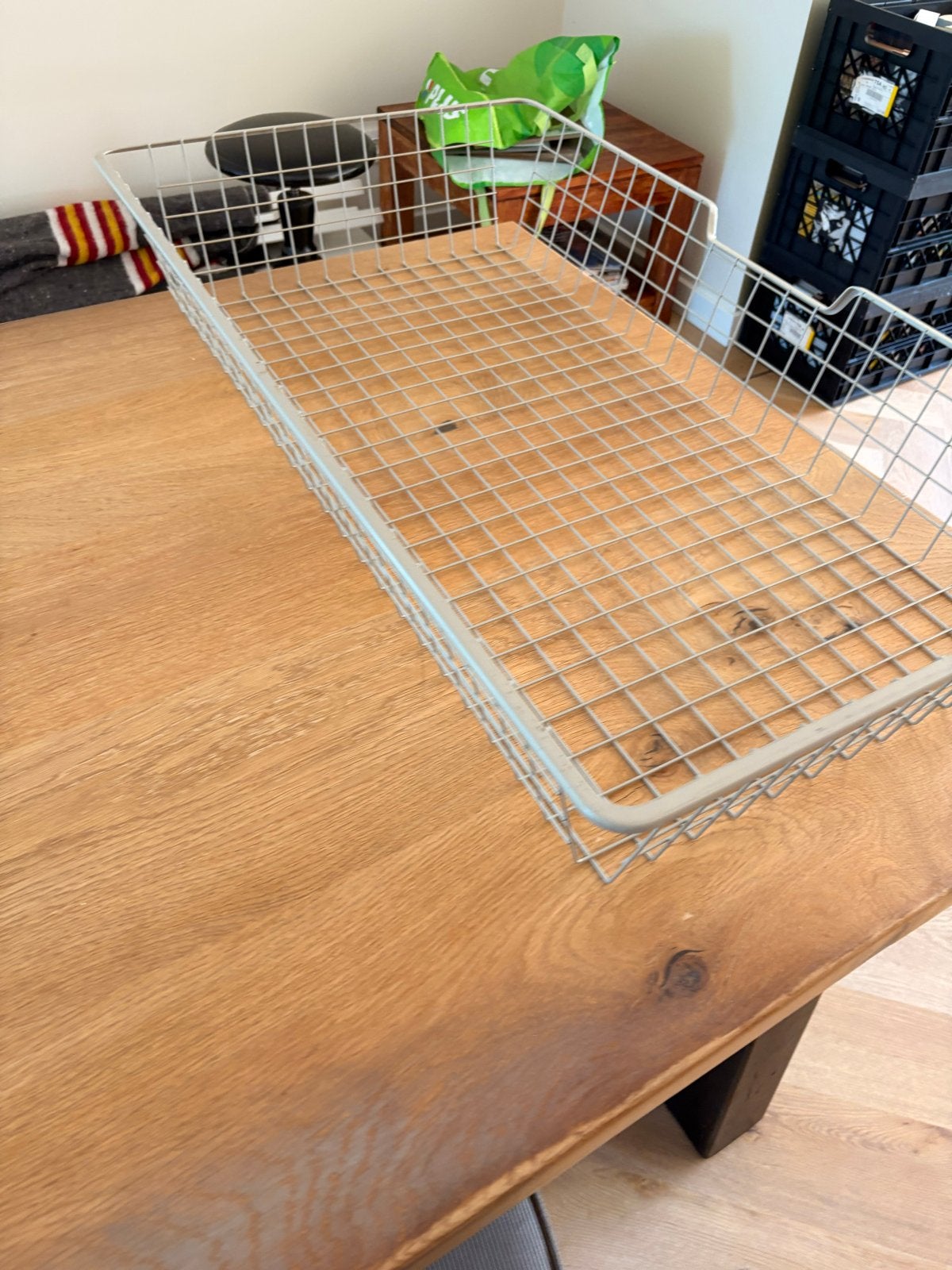 Grote metalen draadmand voor PAX kast Ikea, Ophalen, Gebruikt, Mand, Metaal