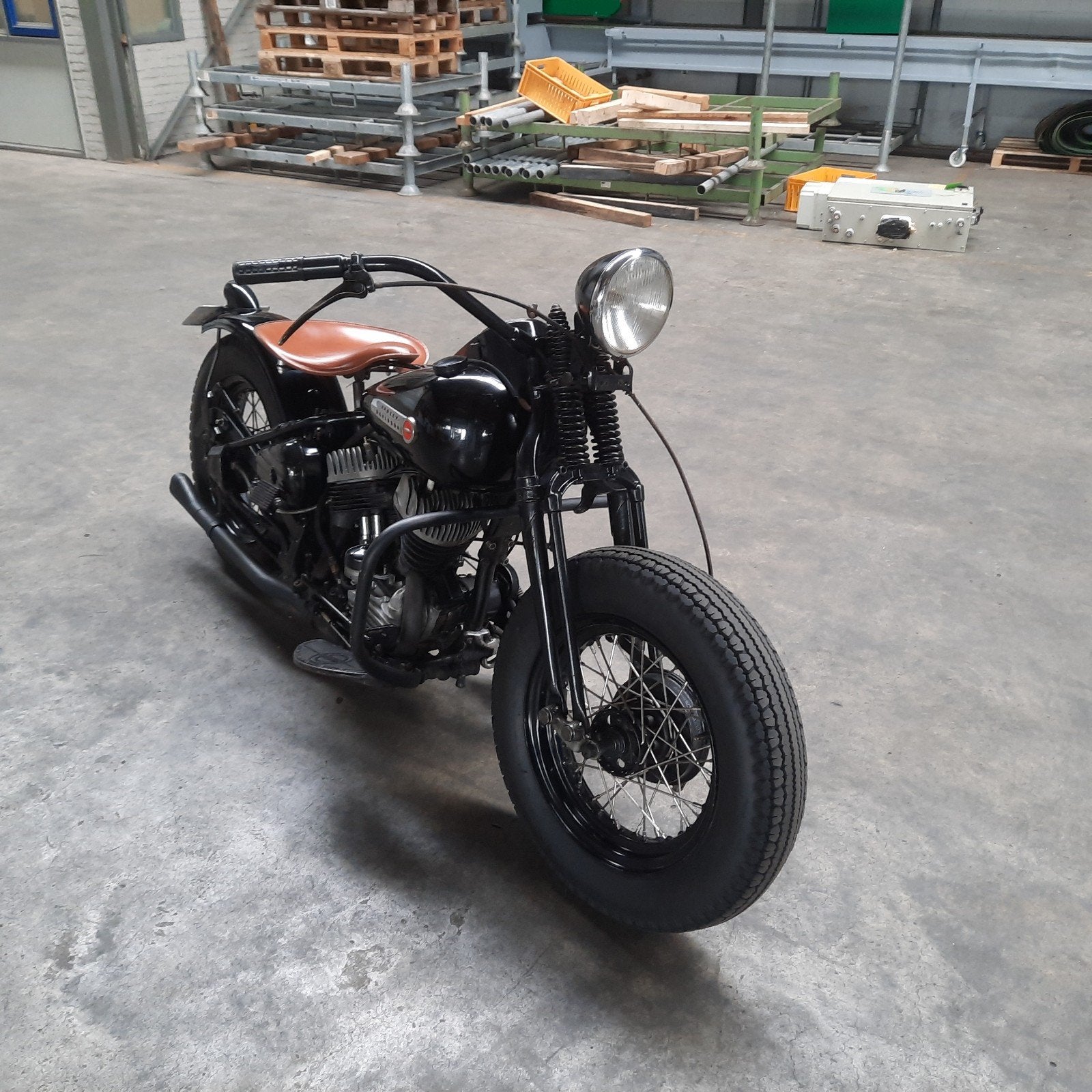 Unieke Harley-Davidson Bobber - Klassieke Stijl, Motoren, Motoren | Harley-Davidson, Particulier, Overig, meer dan 35 kW, 2 cilinders