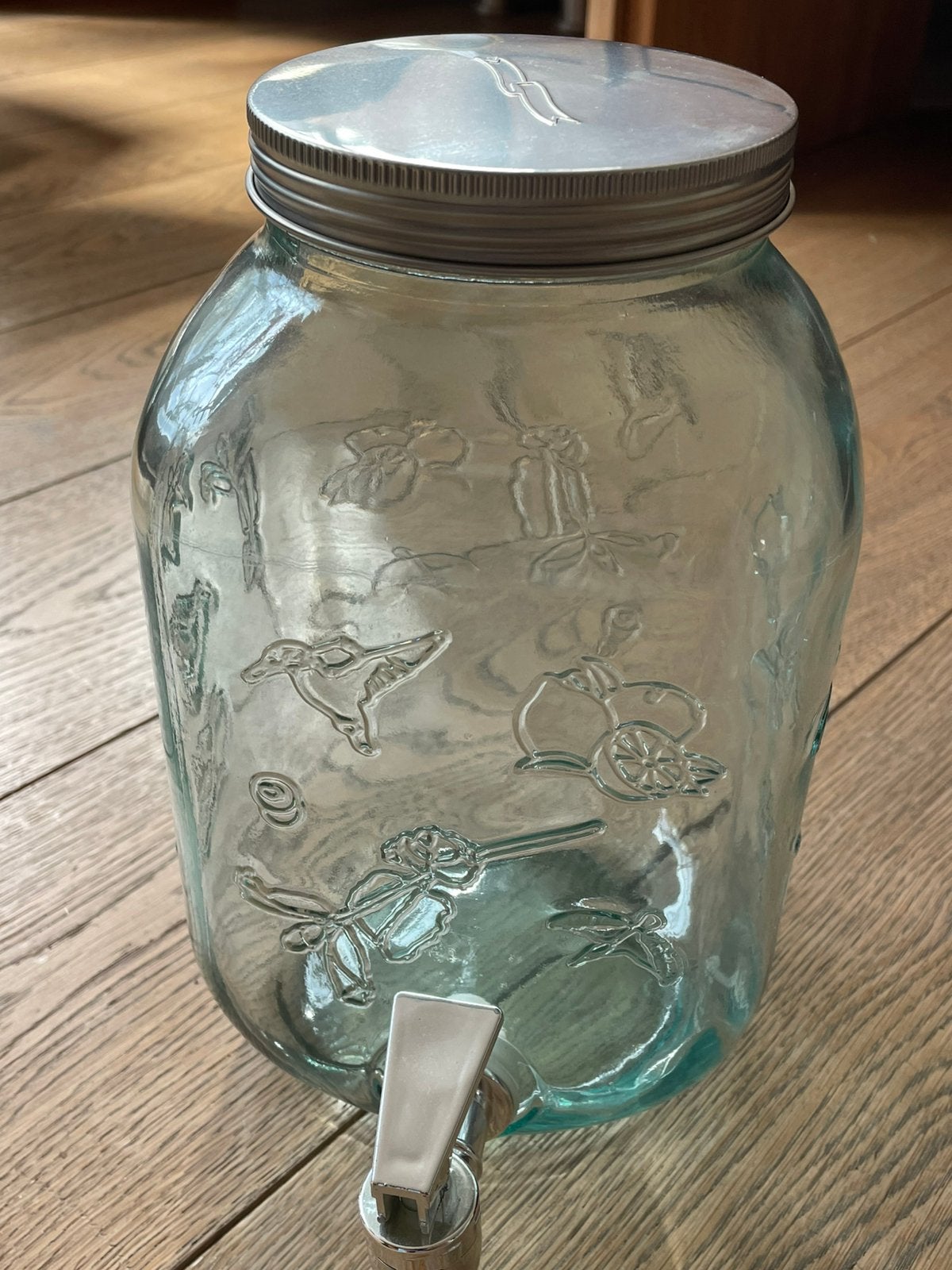 Glazen tapkraan voor water/ limonade, Ophalen, Gebruikt