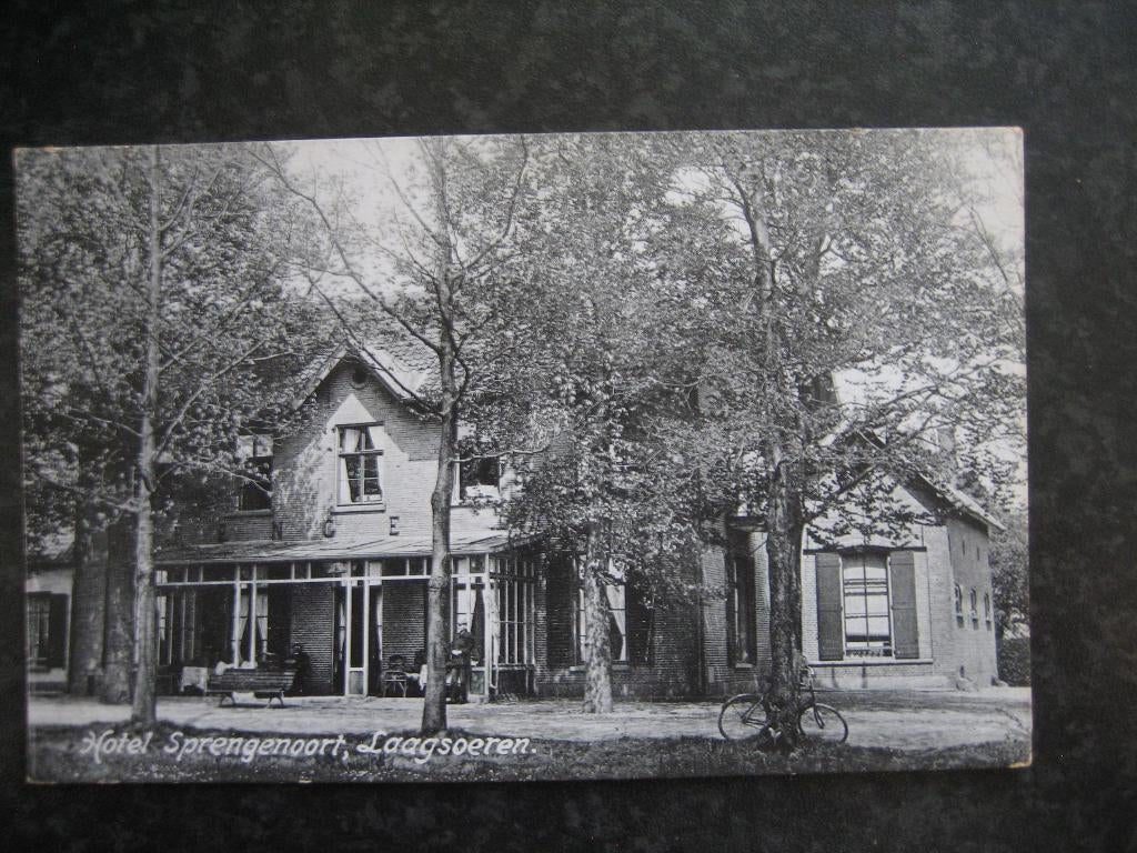 LAAG SOEREN Hotel Sprengenoord 1935, Ophalen of Verzenden, 1920 tot 1940, Gelderland