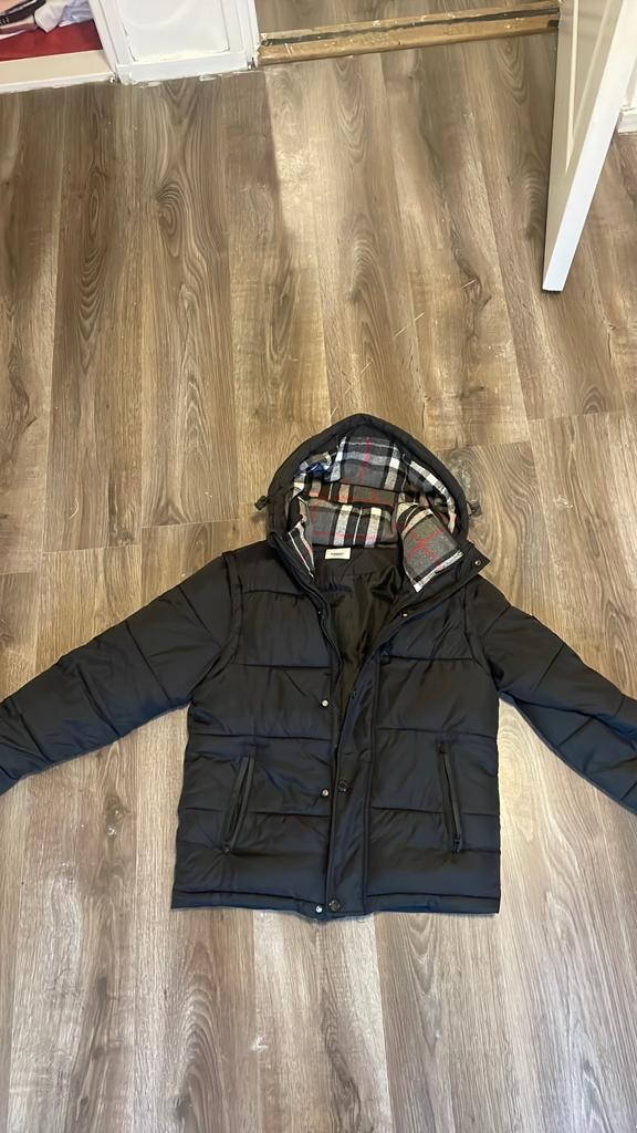 Burberry london england jas, Ophalen, Zo goed als nieuw, Zwart