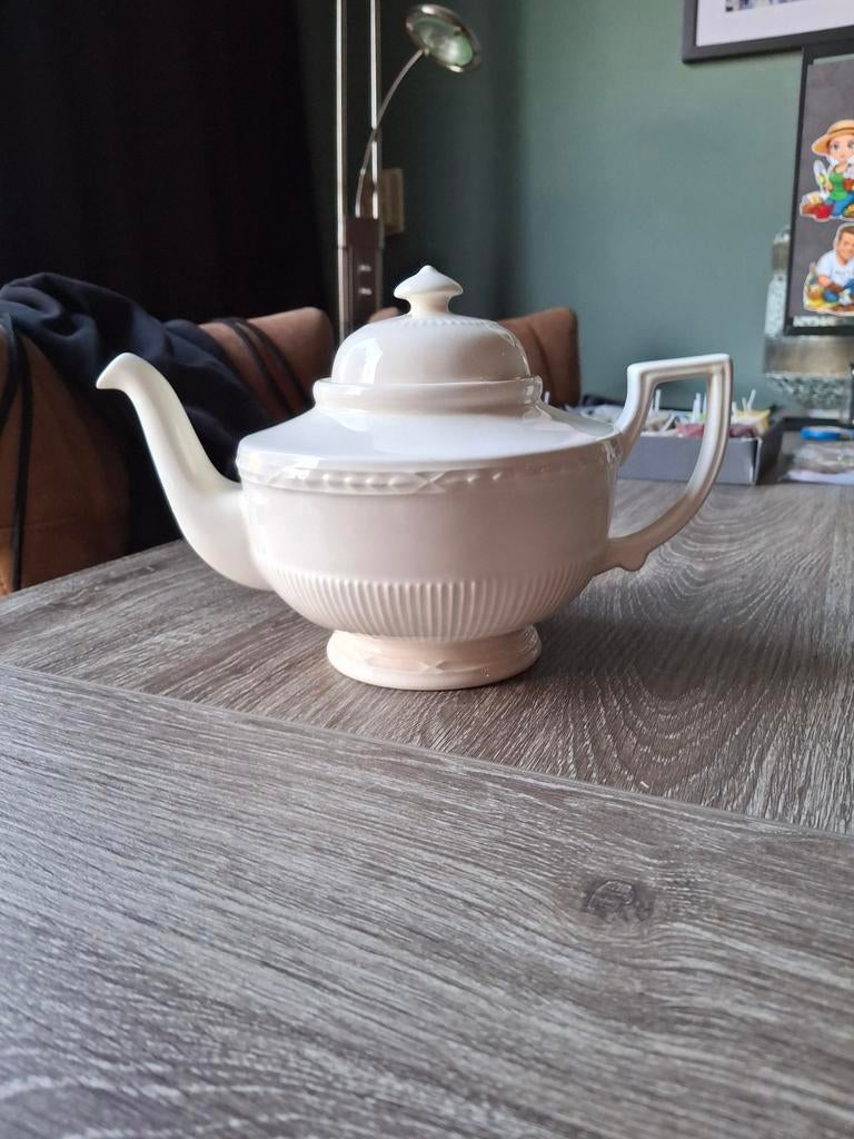 Recamier Royal Creamware Theepot, Huis en Inrichting, Keuken | Servies, Ophalen of Verzenden