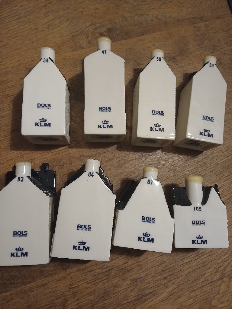 Klm huisje 34, 47, 59, 83, 84, 87 en 105 (geseald en gevuld), Ophalen of Verzenden, Nieuw, 81 t/m 91, Gevuld