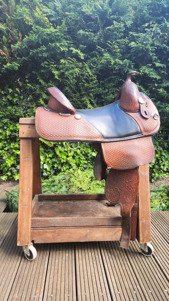 Originele Bob Marshall Sports boomloos westernzadel, Dieren en Toebehoren, Ophalen, Zo goed als nieuw, Western