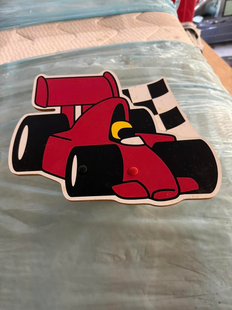 Formul 1 kinderwandlamp, Ophalen of Verzenden, Gebruikt