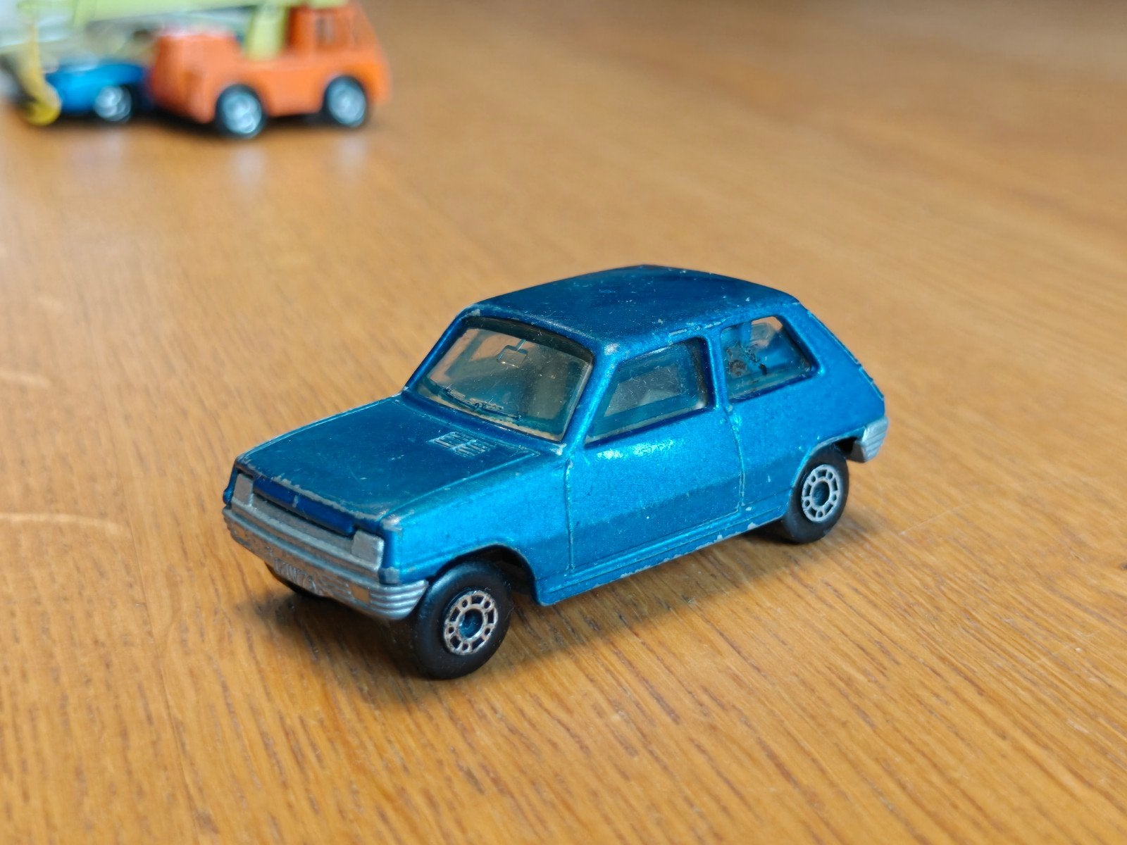 Matchbox Renault 5 TL BLAUW, Ophalen of Verzenden, Zo goed als nieuw, Auto