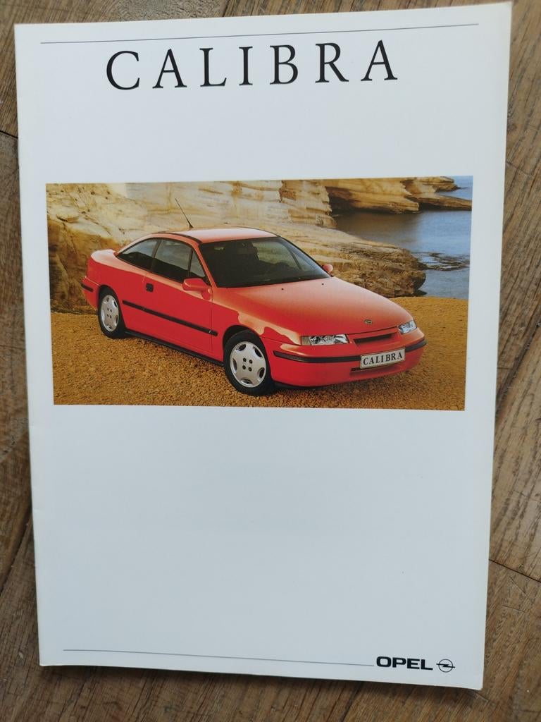 Opel Calibra brochure uit 1991 - M-10/91, Boeken, Auto's | Folders en Tijdschriften, Opel, Zo goed als nieuw, Opel, Ophalen of Verzenden