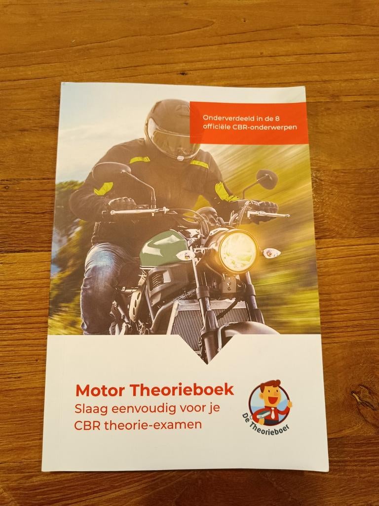 Theorie boek voor de motor, Ophalen of Verzenden, Zo goed als nieuw