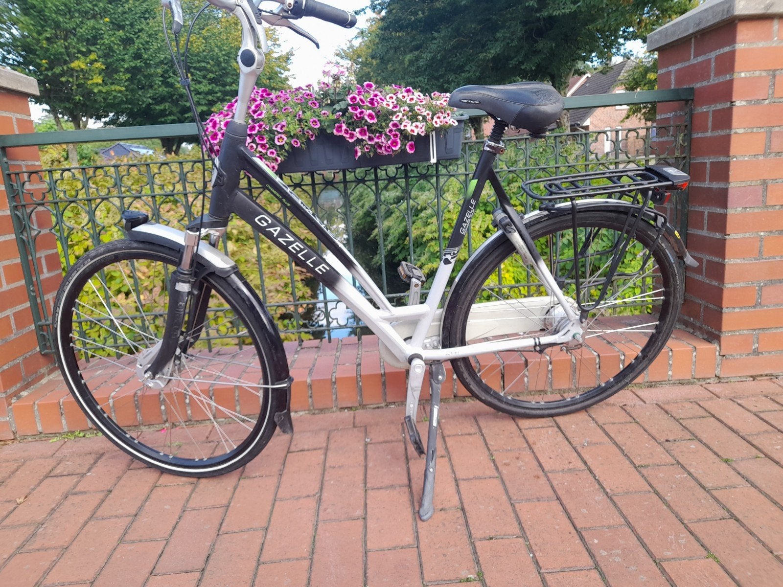 Gazelle Chamonix Plus damesfiets, Ophalen, Gebruikt, Versnellingen, 56 cm of meer