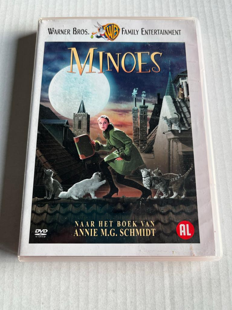 Minoes DVD - Naar het boek van Annie M.G. Schmidt, Alle leeftijden, Ophalen of Verzenden, Gebruikt