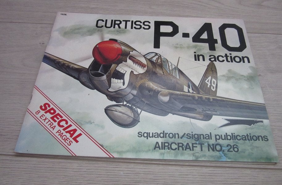 Curtiss P-40 in action, Verzenden, Tweede Wereldoorlog, Zo goed als nieuw, Overige onderwerpen