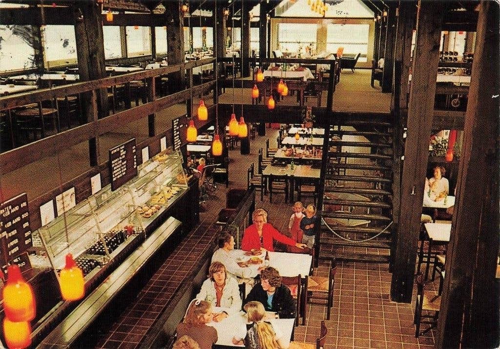 Recreatiecentrum Sporthuis Centrum Bos en Strand, America, Ophalen of Verzenden, 1960 tot 1980, Gelopen, Limburg