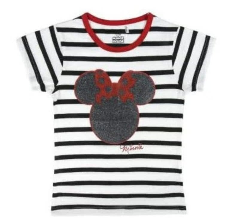 SALE | Minnie Mouse T-shirt - Mt 110/116 - 122/128 - Disney, Kinderen en Baby's, Kinderkleding | Maat 110, Meisje, Minnie Mouse