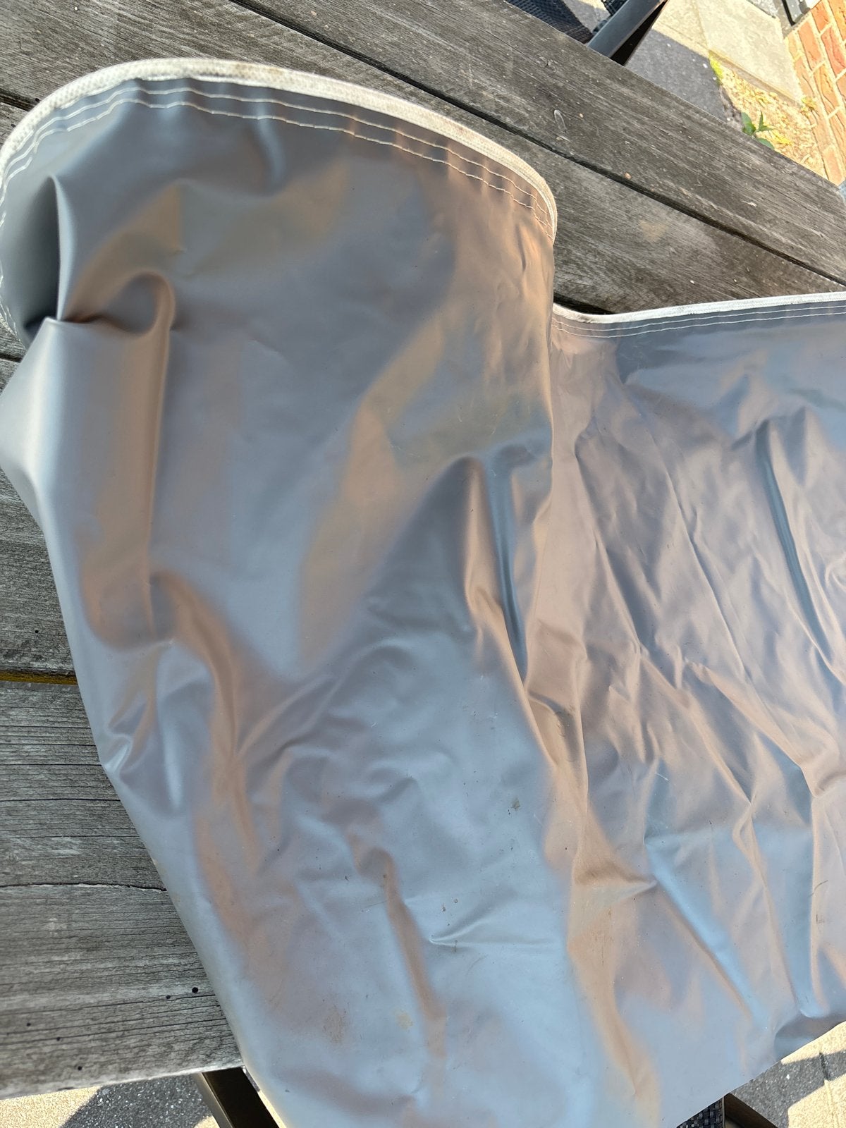Spatrand voor caravan 3.20m x 0.60m, Ophalen, Gebruikt