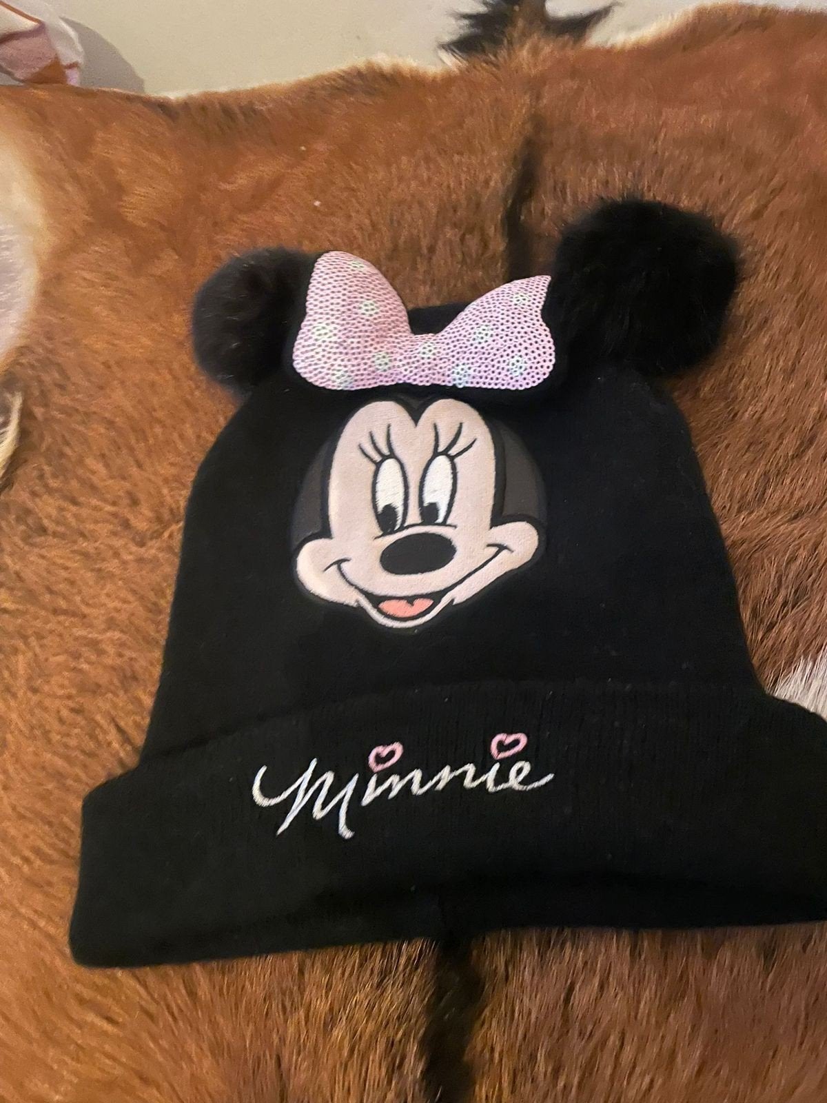 Leuke Minnie Mouse muts voor meisjes, Gebruikt, Meisje, Minnie Mouse, Ophalen of Verzenden