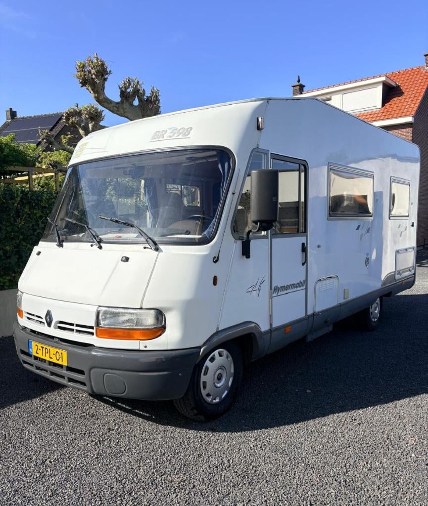 6-persoons Hymer BR598 camper! APK: 27 maart 2027, Integraal, 6 tot 7 meter, Particulier, Hymer