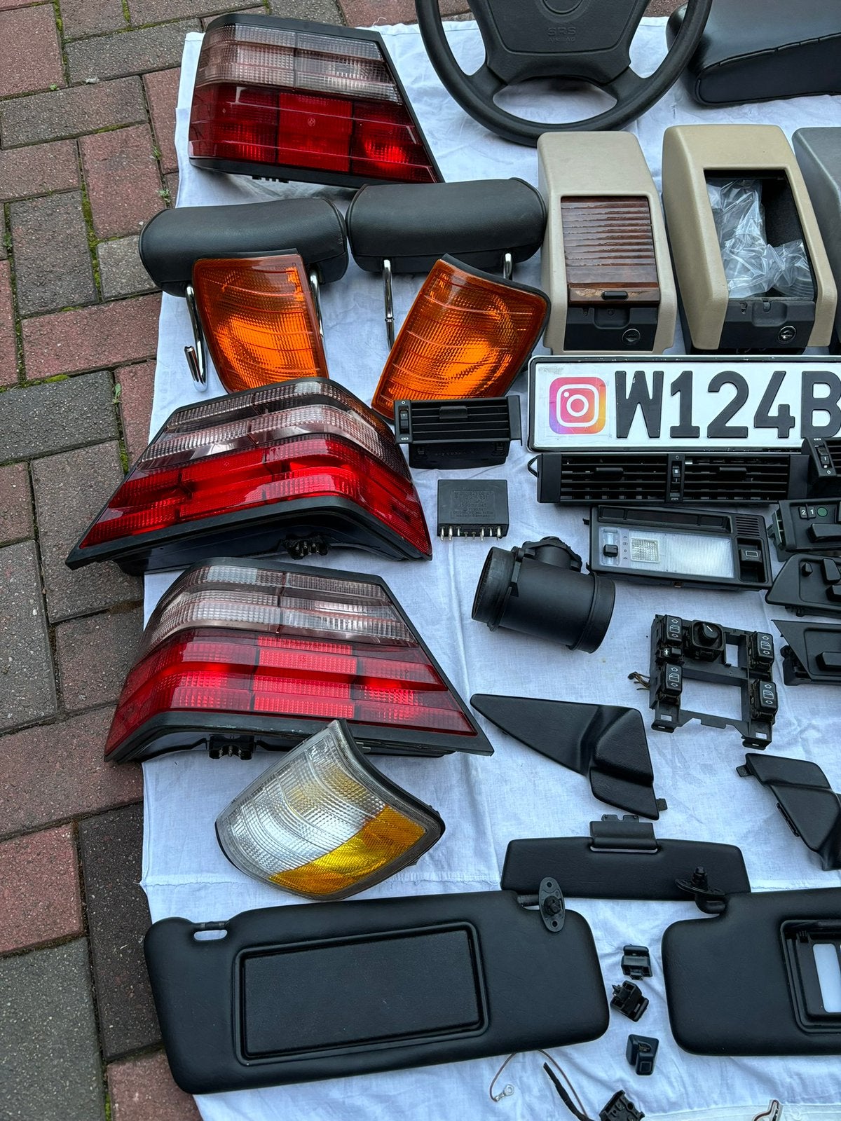 Mercedes w124 onderdelen coupe cabrio kombi, Ophalen of Verzenden