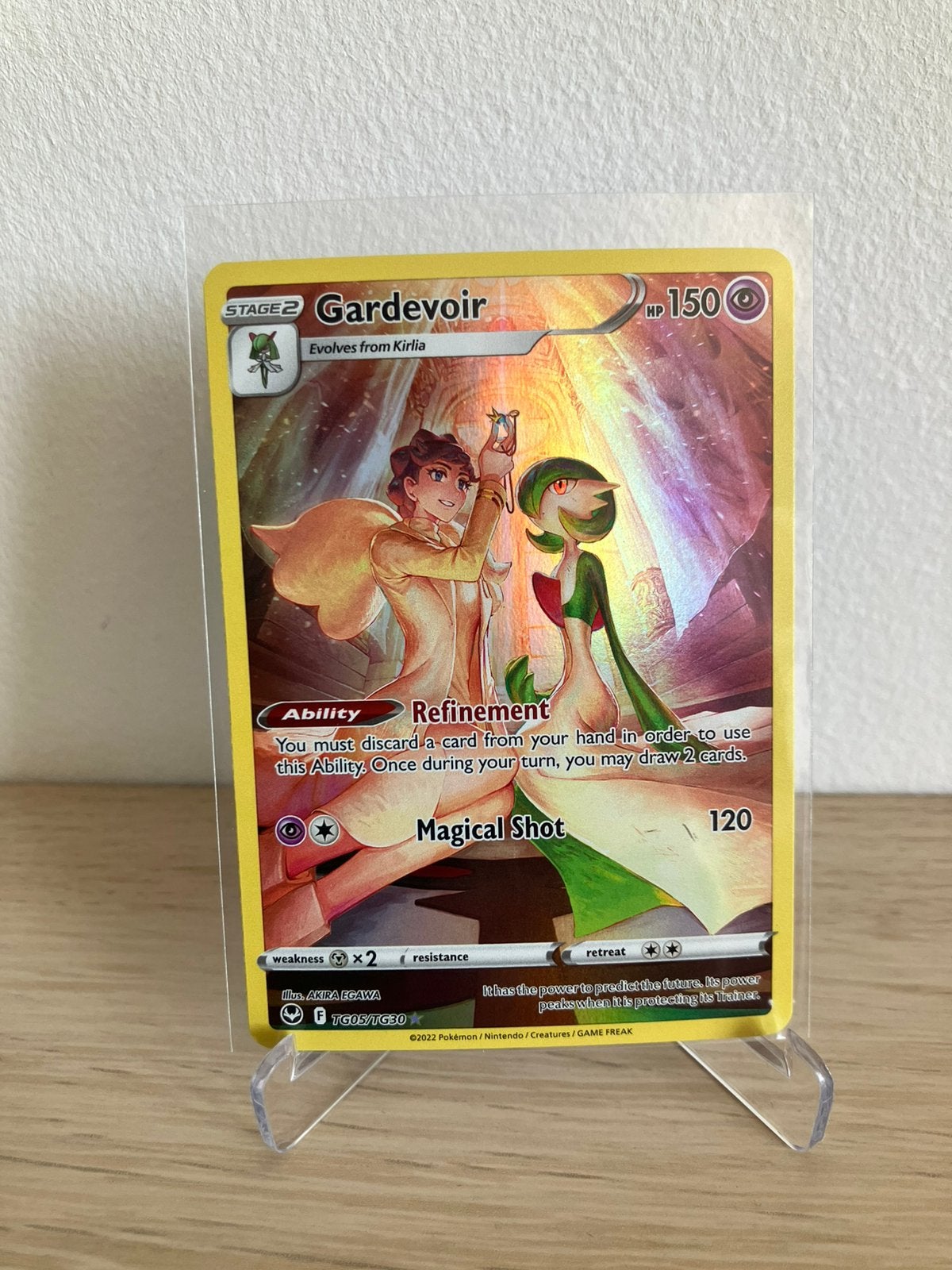 Gardevoir TG05/TG30, Ophalen of Verzenden, Zo goed als nieuw, Losse kaart, Foil