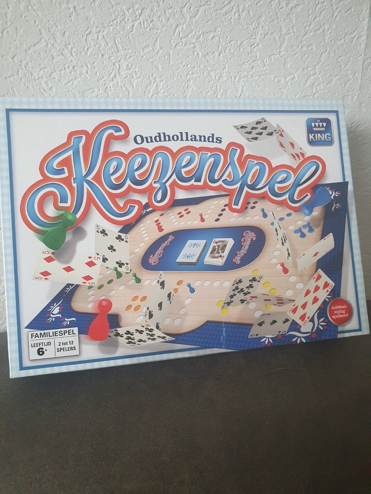 Keezenspel - Familiespel, Vijf spelers of meer, Ophalen of Verzenden, Nieuw, KING