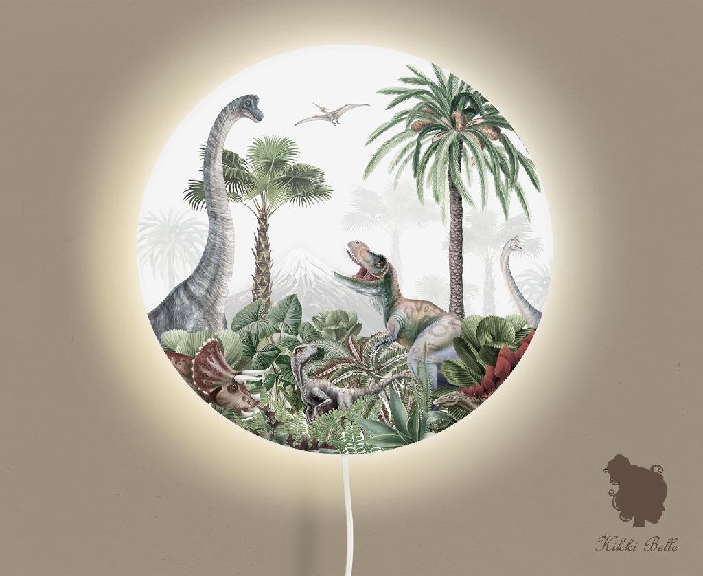 Ronde Wandlamp Dino Jive 35 cm (Ø) Kikki Belle, Bi & Li Creaties, Nieuw, Ophalen of Verzenden, Bilicreaties@gmail.com