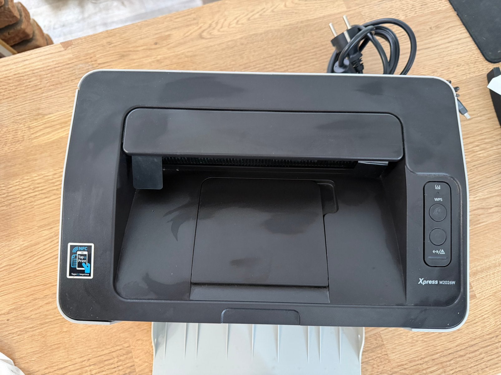 Samsung Xpress M2026W Laserprinter – WiFi / NFC – Met kabels, Ophalen of Verzenden, Zo goed als nieuw, H, H