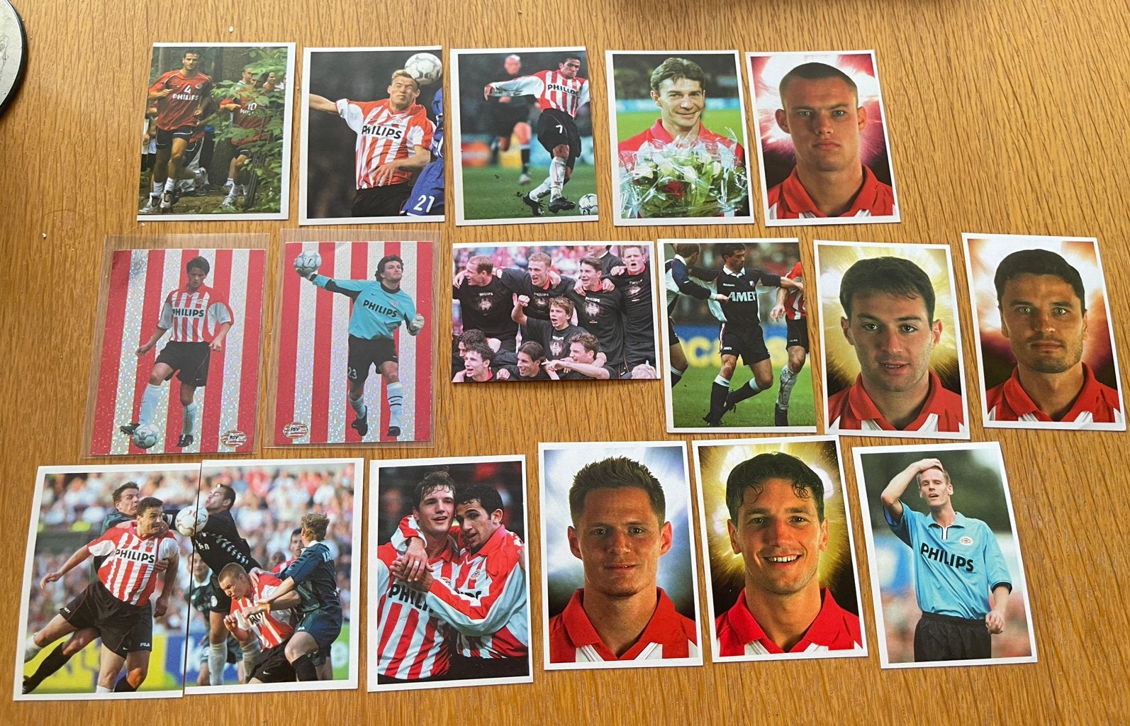 17x Panini PSV 2002 -Kezman - Waterreus - Bruggink - Hofland, Hobby en Vrije tijd, Stickers en Plaatjes, Ophalen of Verzenden
