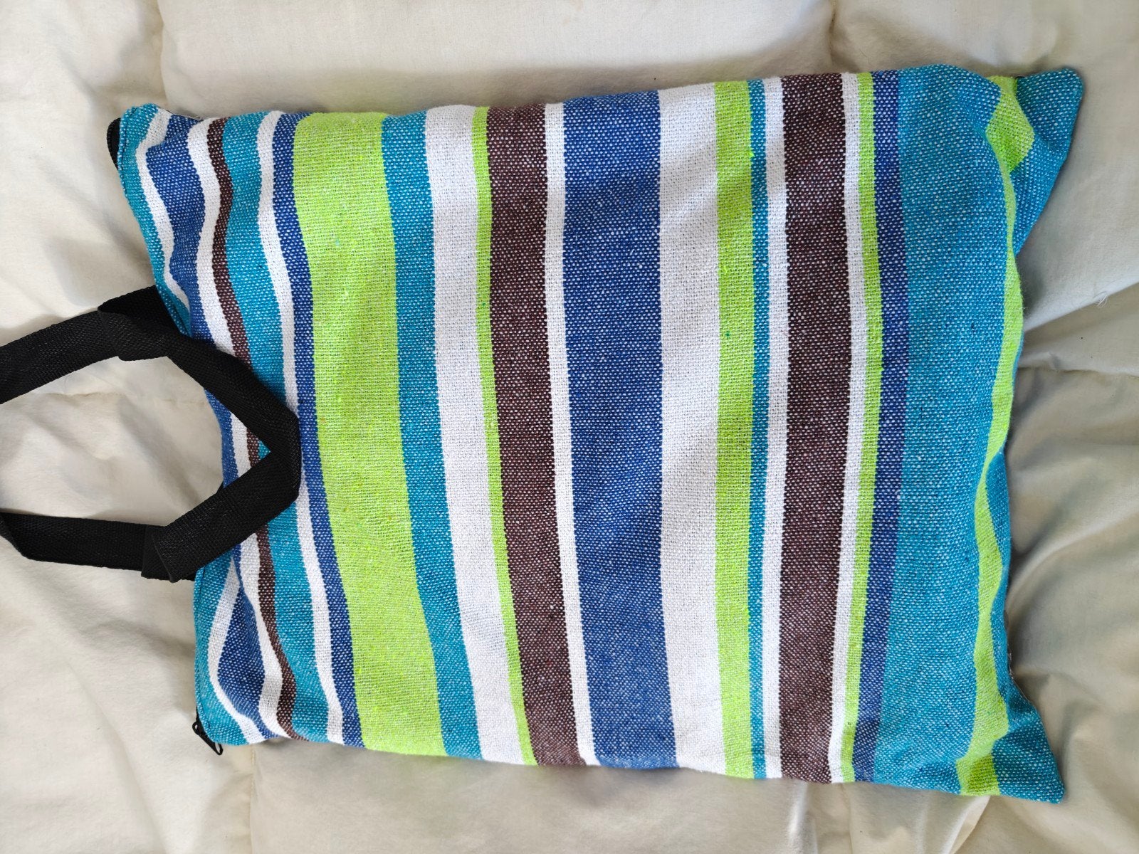 Nieuwe hangmat, vrolijk gekleurd, Tuin en Terras, Ophalen of Verzenden, Nieuw