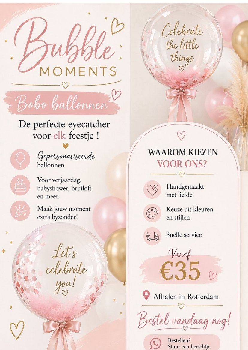 Gepersonaliseerde ballonnen, Ophalen, Zo goed als nieuw