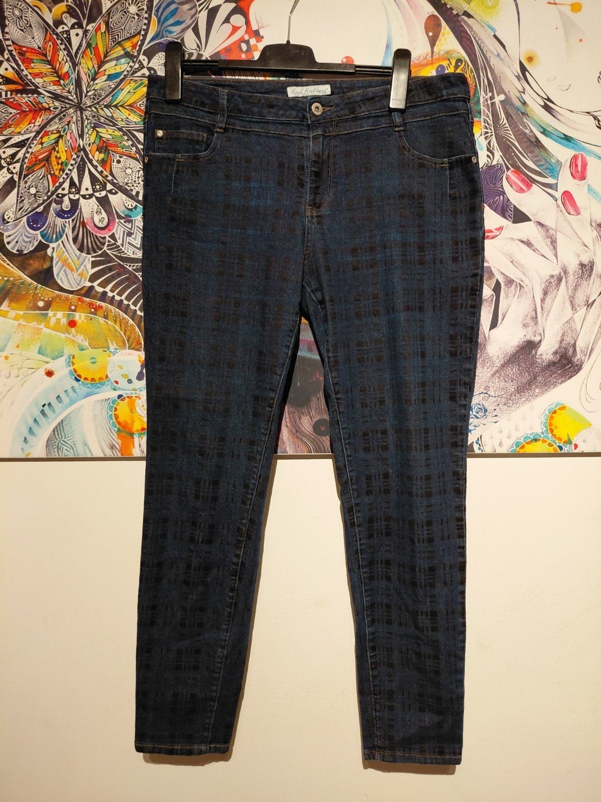 Mooie Red Button spijkerbroek maat 44, Kleding | Dames, Spijkerbroeken en Jeans, Blauw, Overige jeansmaten, Ophalen of Verzenden