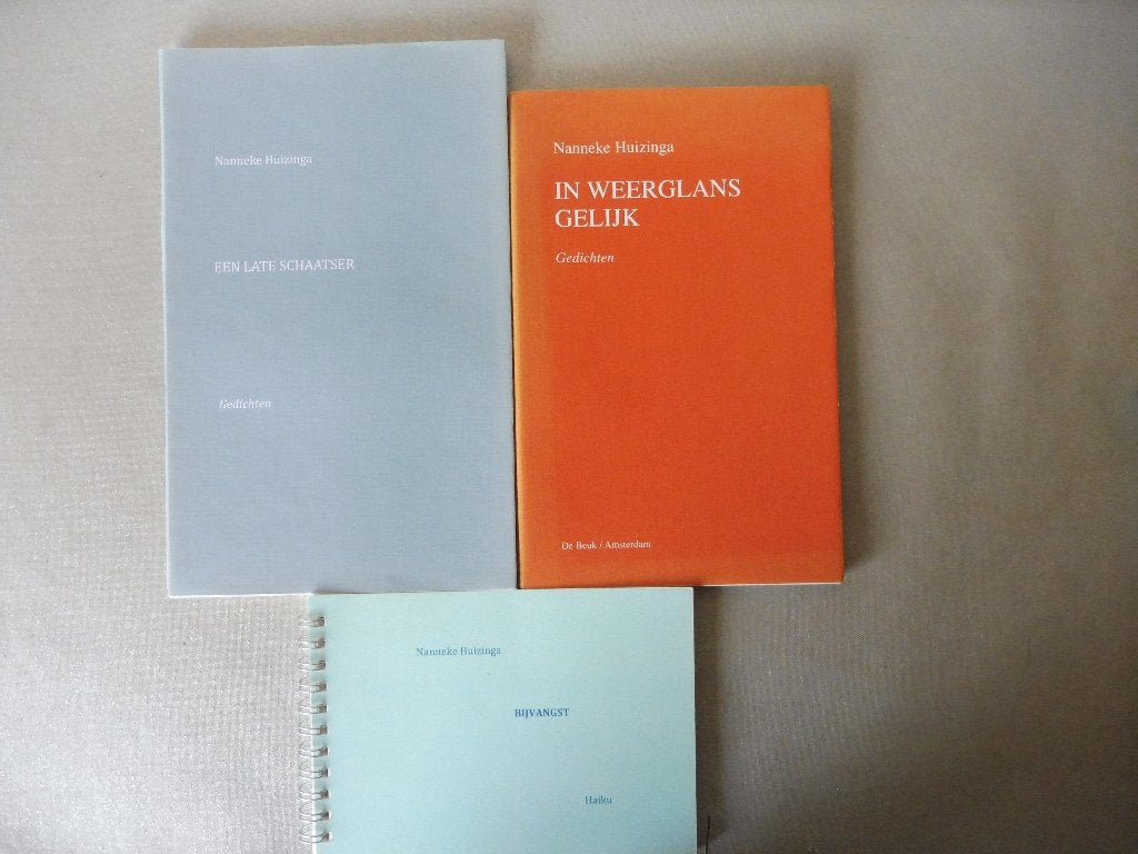 Nanneke Huizinga - 3 dichtbundels, Ophalen of Verzenden, Zo goed als nieuw, Nanneke Huizinga, Eén auteur
