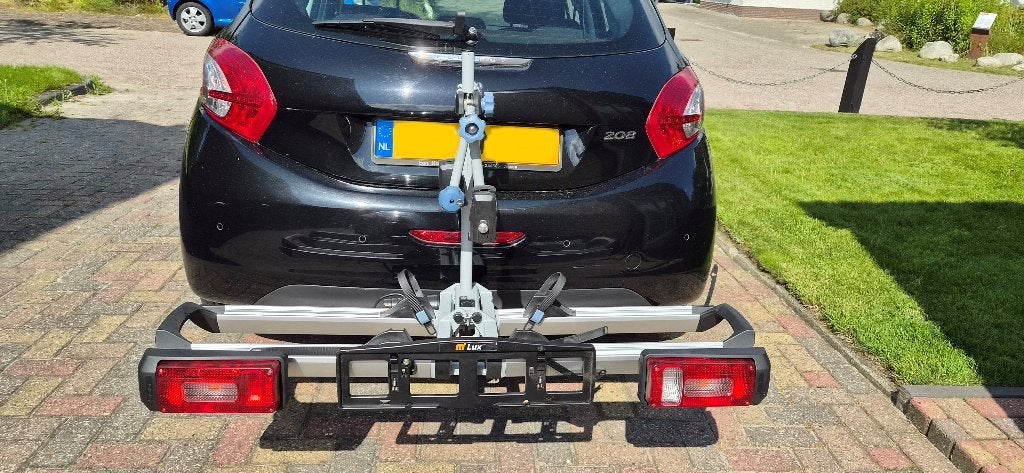 MovaNext Lux fietsendrager voor 2 (e-)fietsen nieuwstaat, Auto diversen, Ophalen, 2 fietsen, Zo goed als nieuw, Trekhaakdrager