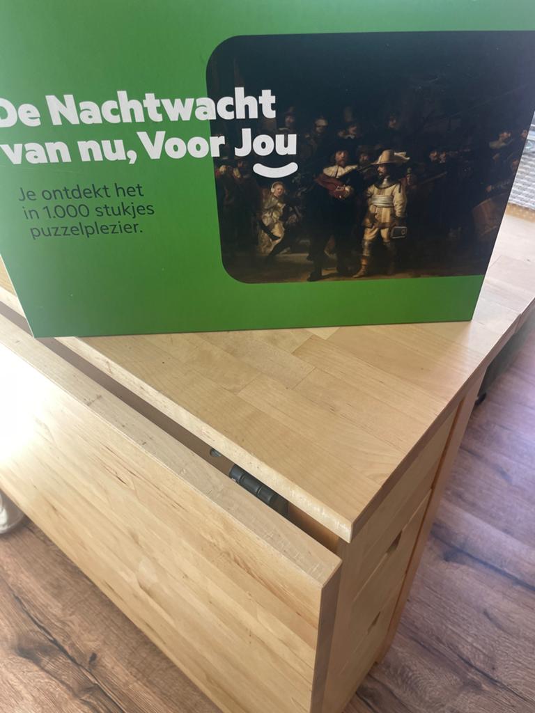 Nieuwe Nachtwacht Puzzel - 1000 stukjes, Ophalen, 500 t/m 1500 stukjes, Nieuw, Legpuzzel