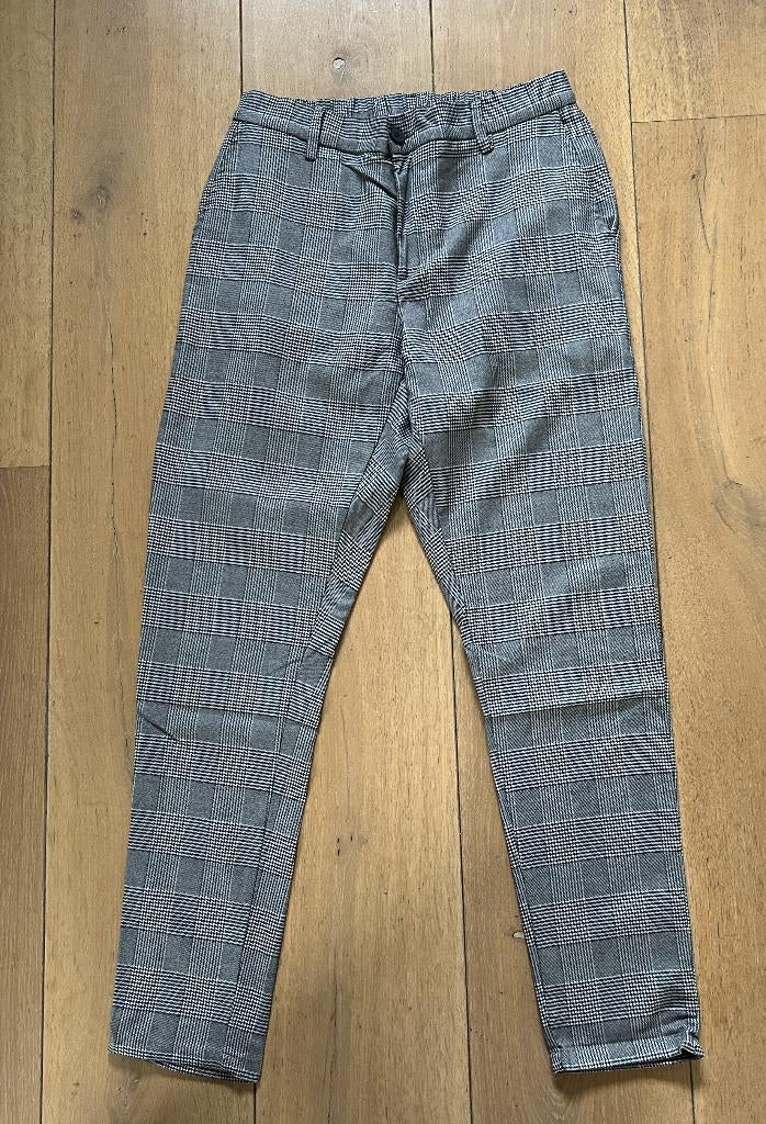 Daily Aesthetikz Geruite broek maat L, Maat 52/54 (L), Zwart, Ophalen of Verzenden, Zo goed als nieuw