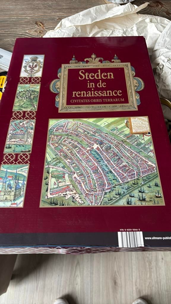 Steden in de Renaissance - Civitates Orbis Terrarum, Ophalen of Verzenden, 15e en 16e eeuw, Zo goed als nieuw, Europa