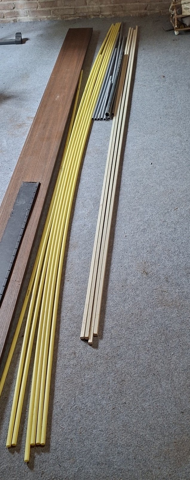 Pvc buizen en latjes, Ophalen, Nieuw
