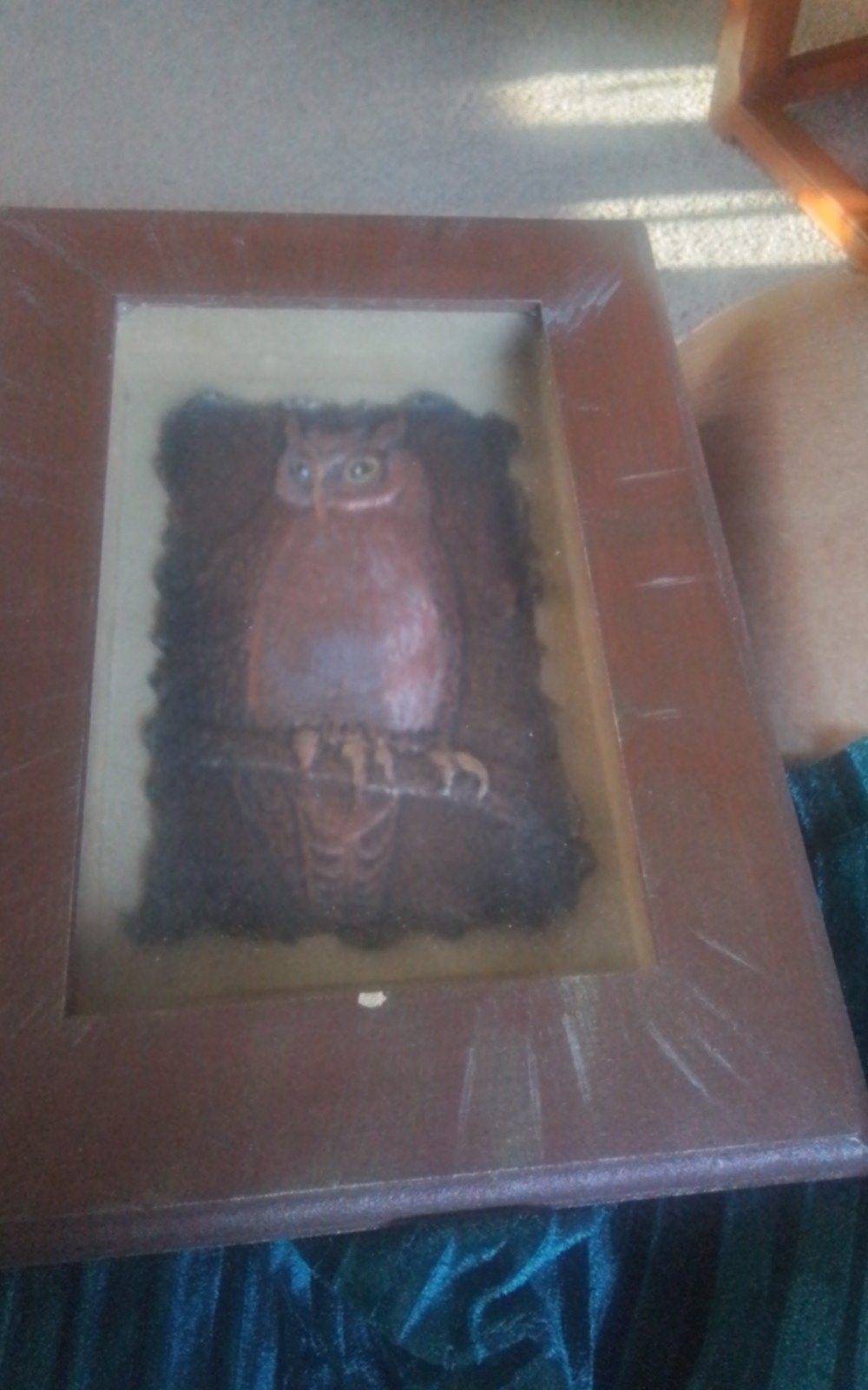 Handgemaakt Uil Schilderij -, Ophalen
