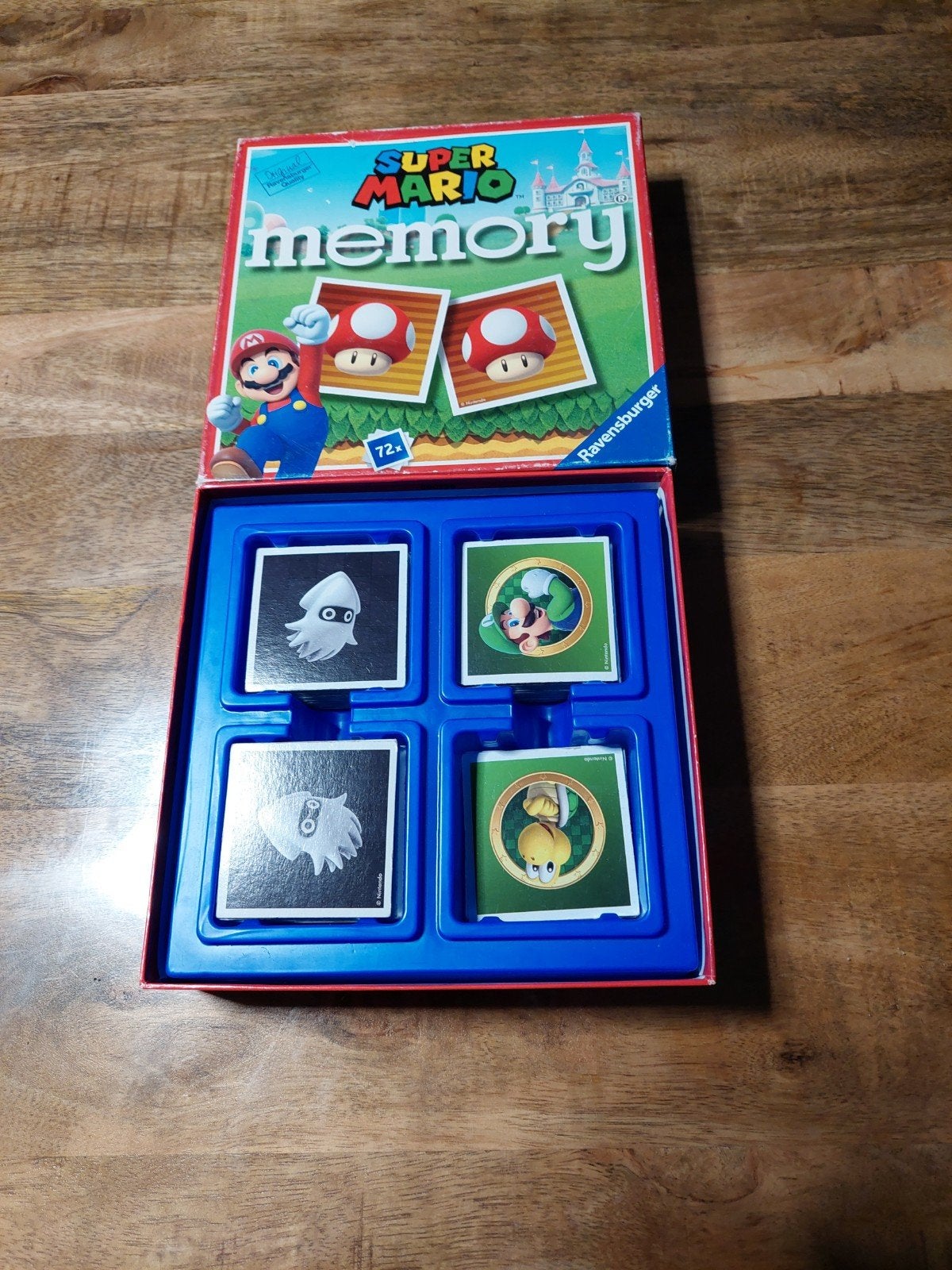 Super Mario Memory Spel - Ravensburger, Vijf spelers of meer, Ophalen of Verzenden, Zo goed als nieuw, Ravensburger