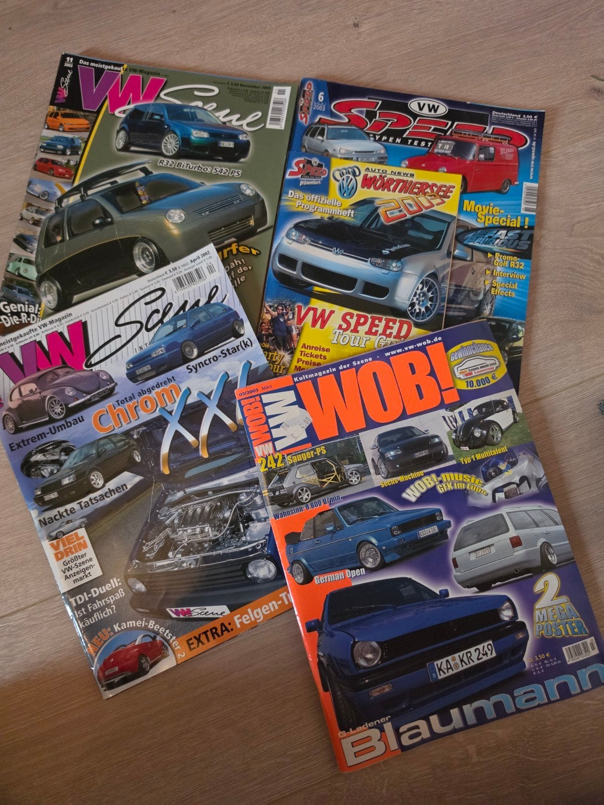 VW magazines tuning gti vw speed wob, Ophalen of Verzenden
