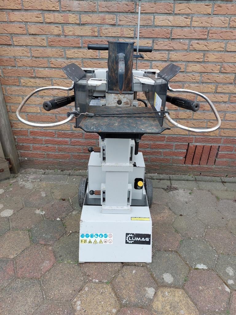 Lumag hos 8-230 houtklover/ kloofmachine, Tuin en Terras, Kloofmachines, Ophalen, Gebruikt, Elektrisch, Lumag