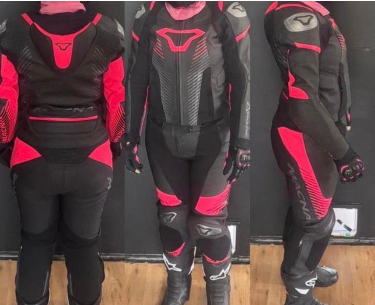 ️Macna Tronniq Dames Leren Motorpak Nieuw zonder kaartje!, Ophalen, Nieuw zonder kaartje, Dames, Combipak